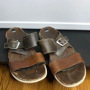Merrell strappy slip on sandals vertiver size 10